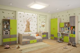 Детская комната Пуговка в Белгороде - belgorod.katalogmebeli.com | фото