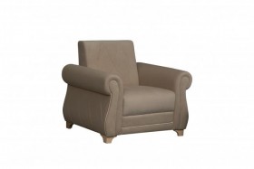 Кресло для отдыха "Порто" (велюр киви латте / микровельвет крем) в Белгороде - belgorod.katalogmebeli.com | фото