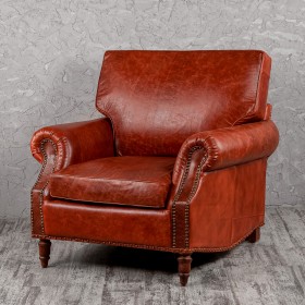 Кресло кожаное Лофт Аристократ (кожа буйвола) в Белгороде - belgorod.katalogmebeli.com | фото
