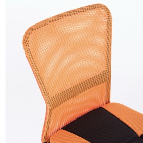 Кресло компактное BRABIX Smart MG-313 (черный, оранжевый) в Белгороде - belgorod.katalogmebeli.com | фото 4