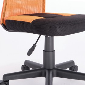 Кресло компактное BRABIX Smart MG-313 (черный, оранжевый) в Белгороде - belgorod.katalogmebeli.com | фото 5