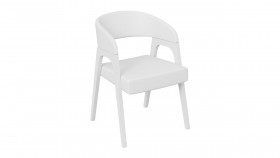 Кресло «Техас 1» (Белый матовый/Экокожа Белый №66) в Белгороде - belgorod.katalogmebeli.com | фото