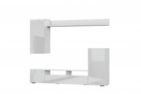 Мебель для гостиной МГС 4 (Белый/Белый глянец) в Белгороде - belgorod.katalogmebeli.com | фото 7