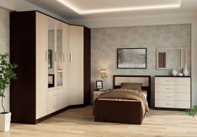 Модульная спальня Фиеста в Белгороде - belgorod.katalogmebeli.com | фото 3