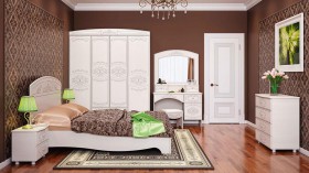 Модульная спальня Каролина в Белгороде - belgorod.katalogmebeli.com | фото