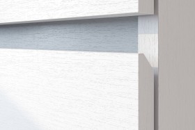 Модульная система "Токио" Тумба прикроватная Белый текстурный / Белый текстурный в Белгороде - belgorod.katalogmebeli.com | фото 4