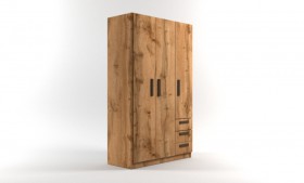 Шкаф 3-х створчатый с ящиками Шервуд (Дуб Вотан) в Белгороде - belgorod.katalogmebeli.com | фото