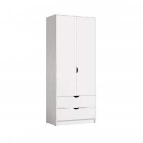 Шкаф для одежды 13.327 Уна (Белый) в Белгороде - belgorod.katalogmebeli.com | фото