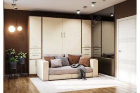 Шкаф-кровать с диваном Злата в Белгороде - belgorod.katalogmebeli.com | фото 1