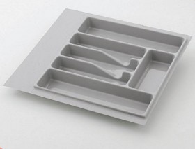 Вкладыш для кухонных принадлежностей, серый, Volpato 300 мм в Белгороде - belgorod.katalogmebeli.com | фото
